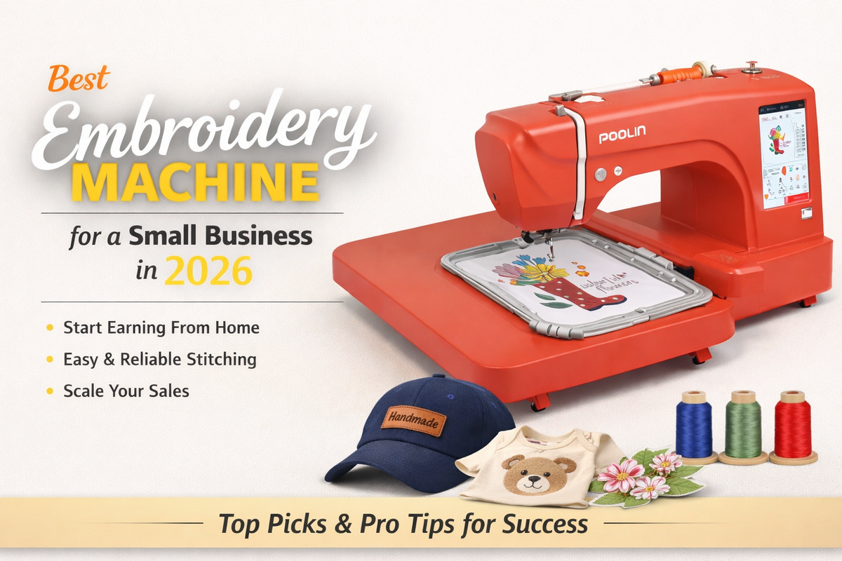 Best Embroidery Machine for a Small Business in 2026 — Crafting Source