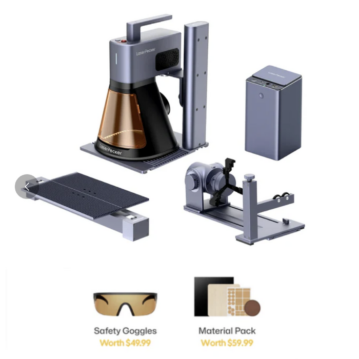 LP2 Plus All-in-One Bundle contents