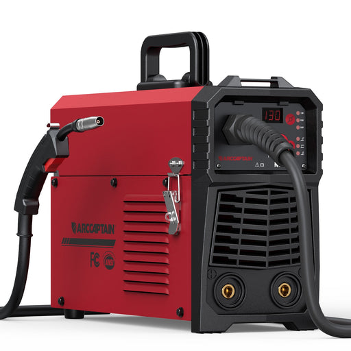 Arccaptain MIG130 Flux-Core Welder for Beginners