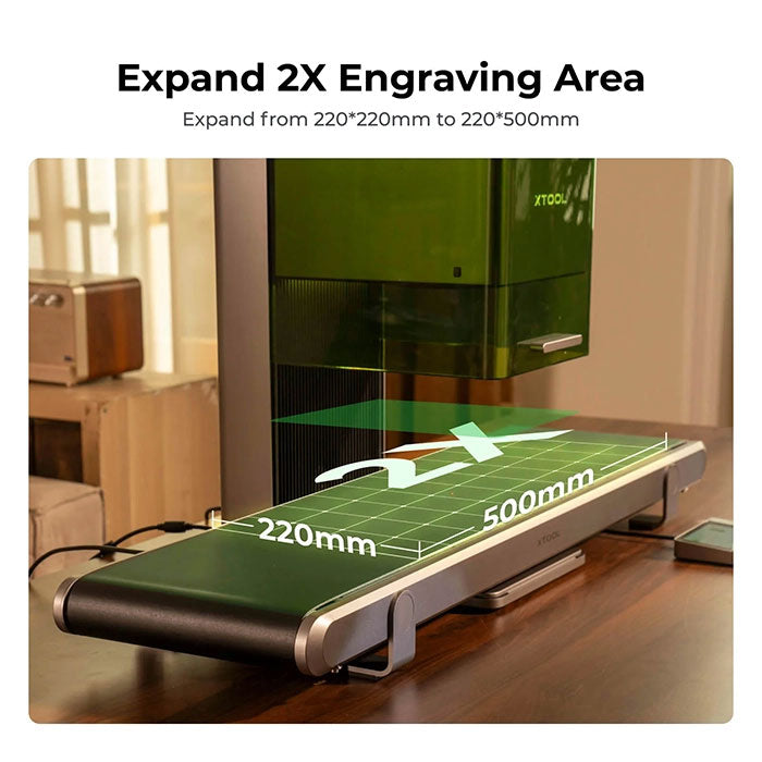 xTool Auto Streamline™ Conveyor for F2 Ultra UV/F2 Ultra/F1 Ultra