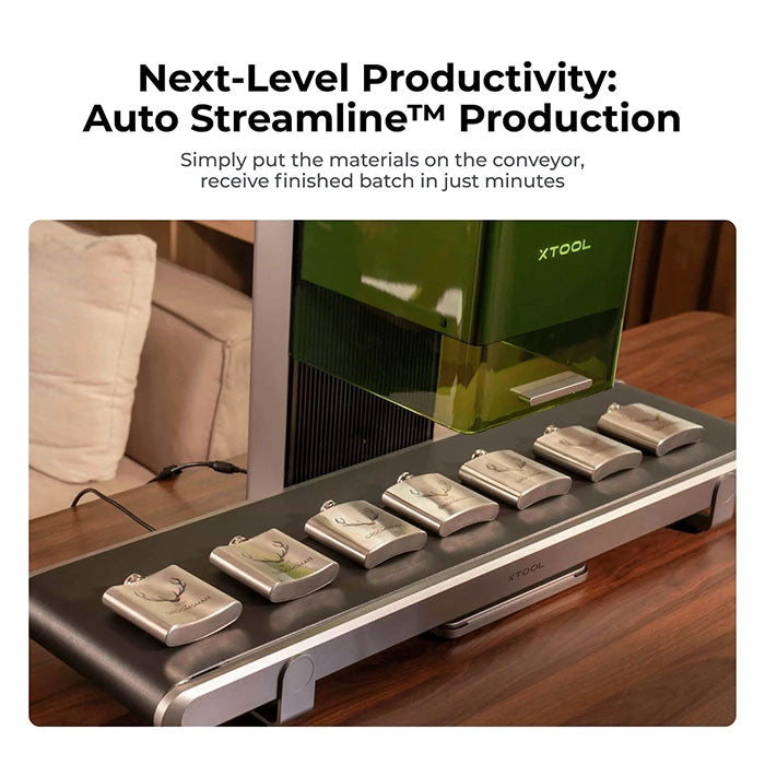 xTool Auto Streamline™ Conveyor for F2 Ultra UV/F2 Ultra/F1 Ultra
