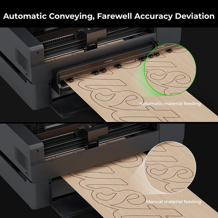 xTool Automatic Conveyor Feeder for P2/P2S
