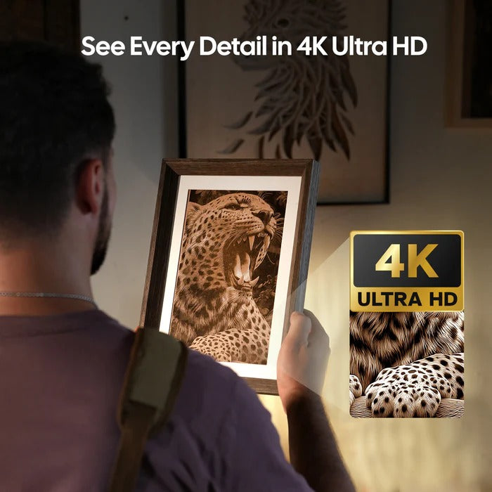 LaserPecker LP2 Plus 4K resolution engraving detail