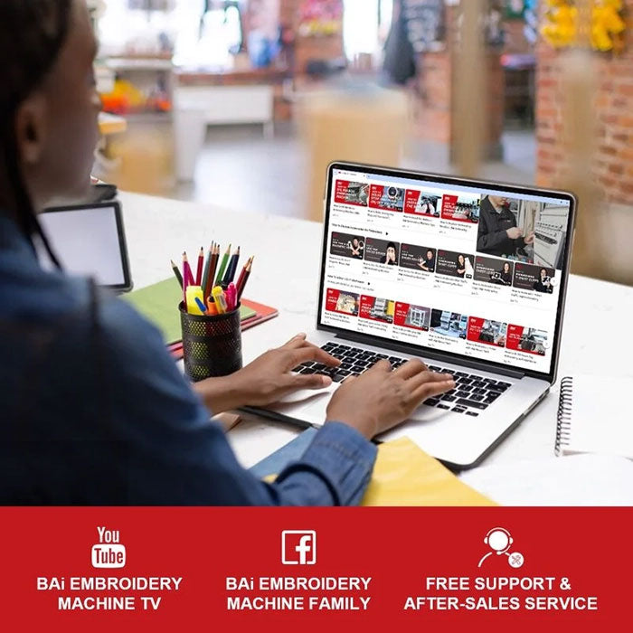 BAi The Vision Hat Embroidery Machine