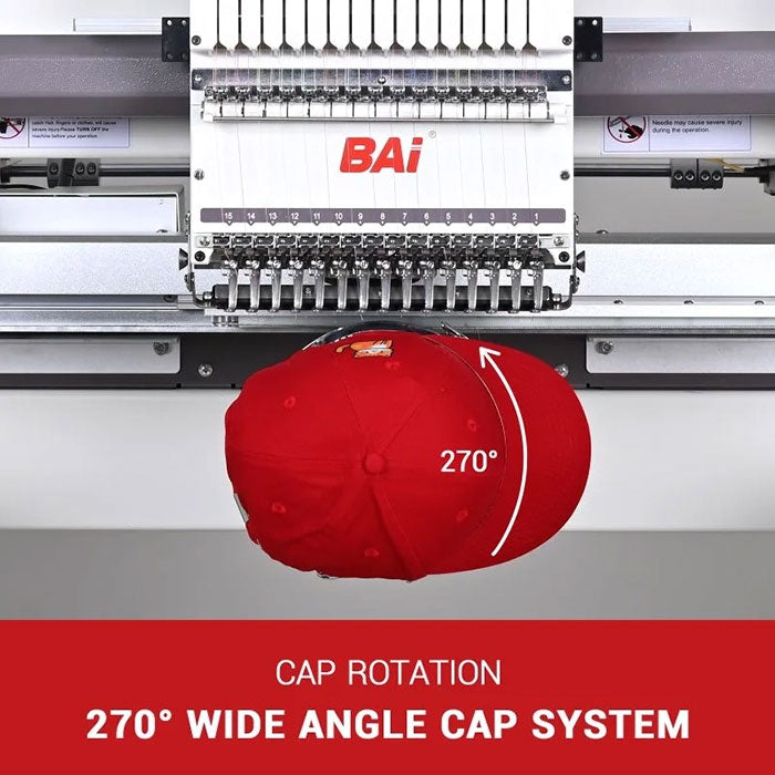 BAi The Vision Hat Embroidery Machine