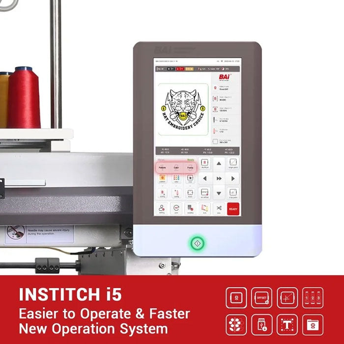 BAi The Vision Hat Embroidery Machine