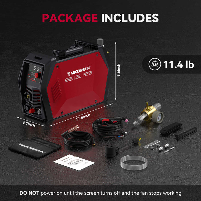 CUT55 Pro pilot arc plasma cutter