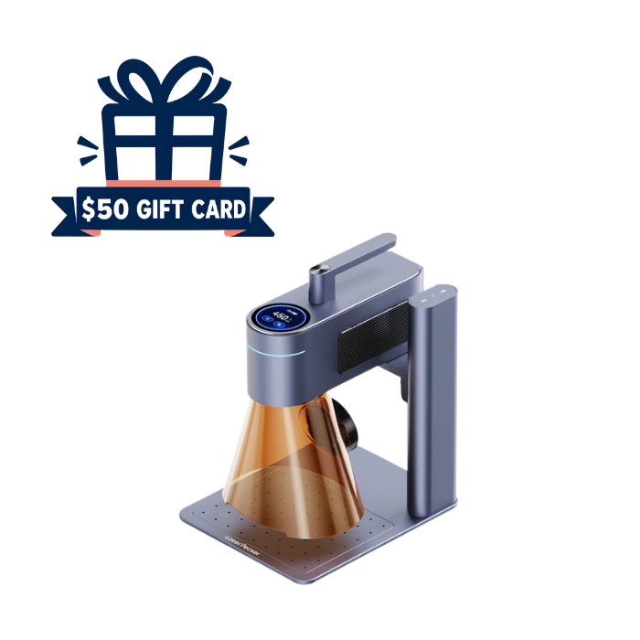 LaserPecker LP4 Dual-Laser Engraver with Rotary & Slide Extensions