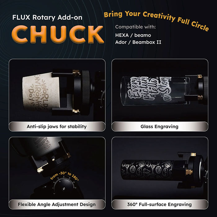 FLUX HEXA Chuck Rotary Add-on