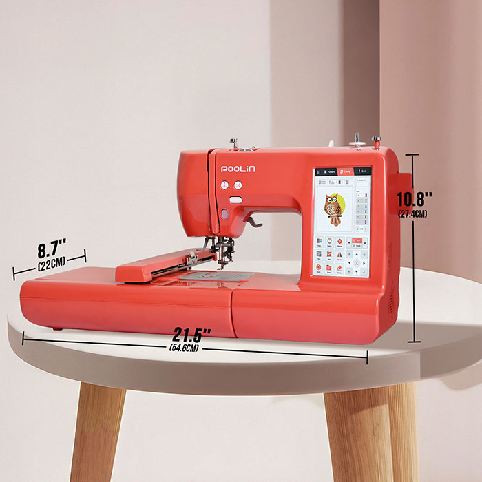 POOLIN EOC05 Computerized Home Embroidery Machine