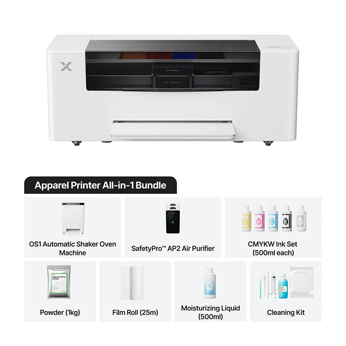xTool Apparel Printer One Click DTF Printer