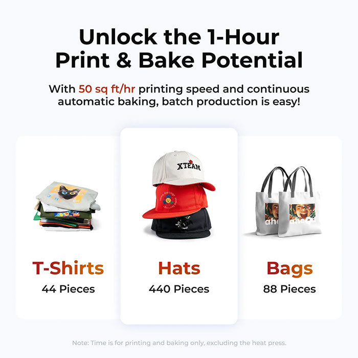 xTool Apparel Printer One Click DTF Printer
