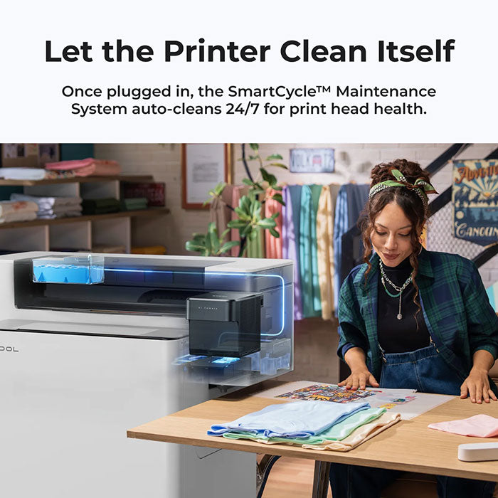 xTool Apparel Printer One Click DTF Printer