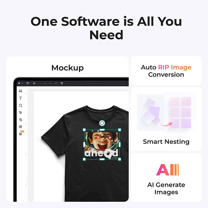xTool Apparel Printer One Click DTF Printer