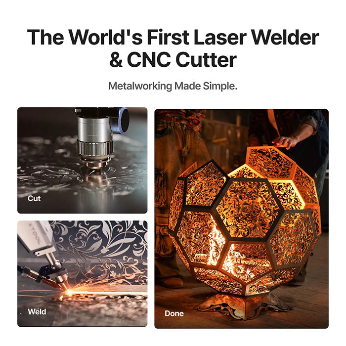 xTool MetalFab Laser Welder/ CNC Cutter 1200W