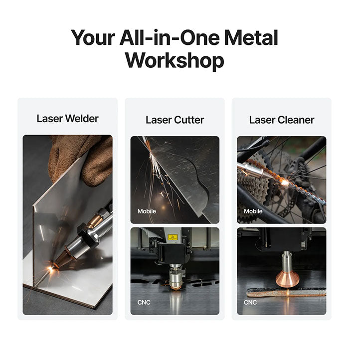 xTool MetalFab Laser Welder/ CNC Cutter 1200W