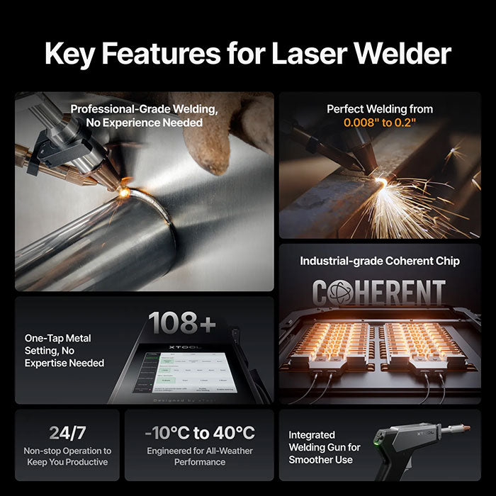 xTool MetalFab Laser Welder/ CNC Cutter 1200W