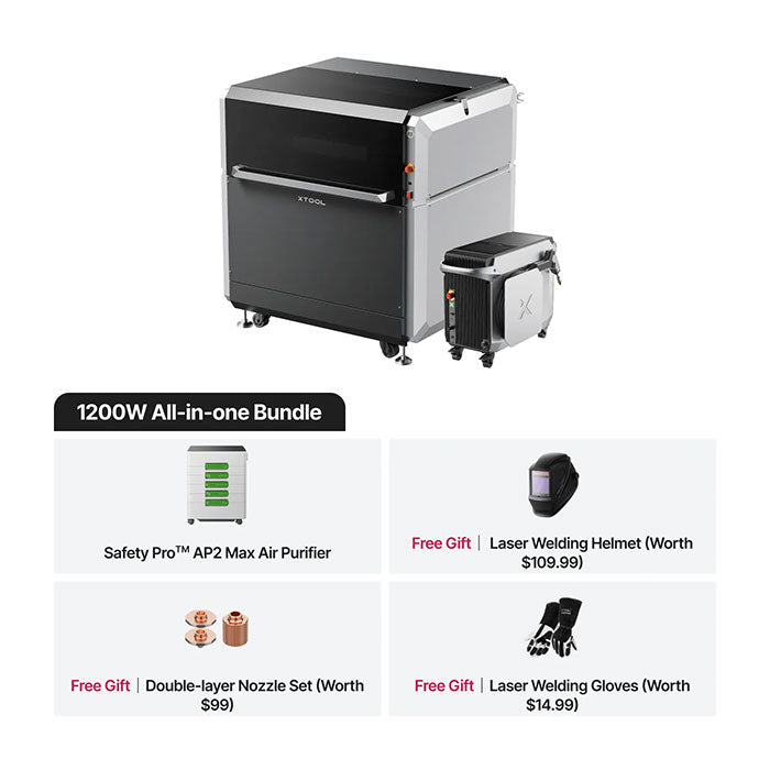 xTool MetalFab Laser Welder/ CNC Cutter 1200W