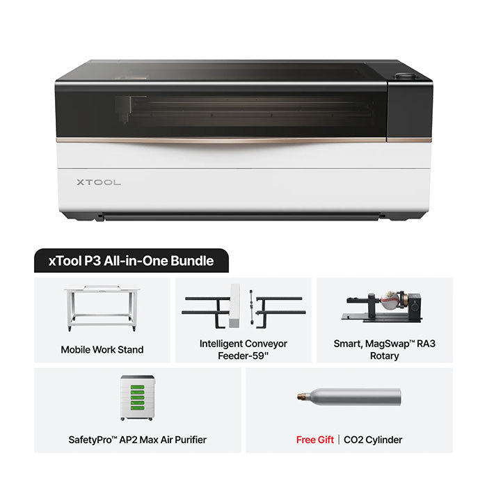 xTool P3 80W Flagship CO2 Laser Cutter