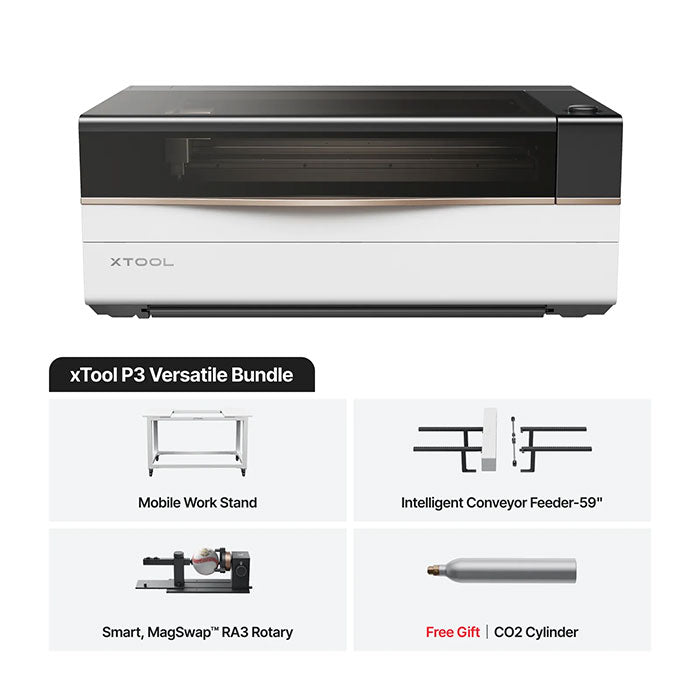 xTool P3 80W Flagship CO2 Laser Cutter