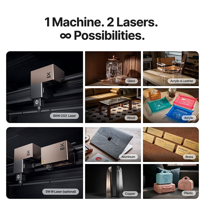xTool P3 80W Flagship CO2 Laser Cutter