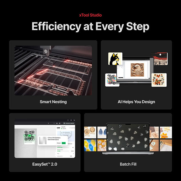 xTool P3 80W Flagship CO2 Laser Cutter