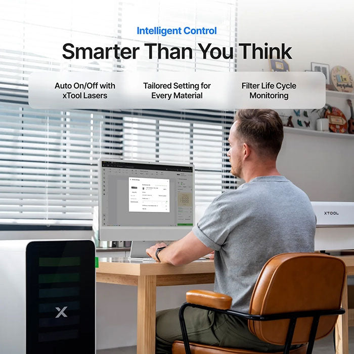 xTool SafetyPro™ AP2/ AP2 Max Air Purifier with SuperCyclone